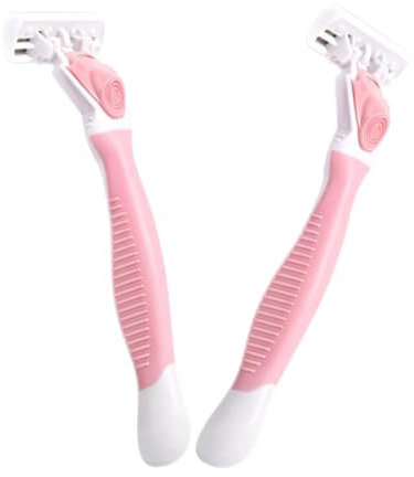 FRCOLOR 2stücke Haarentferner Haarrasierer Damenrasierer Haarschneider Für Männer Und Frauen Körperhaare Entfernen Mit Langlebigem Material Für Täglichen Gebrauch Dusche