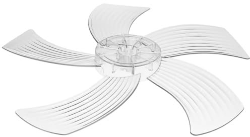 DIYEAH Ventilador de Plástico Transparentes Ventiladores Instalación Ruido Eficiencia del Ventilador
