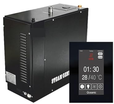 OPFVUJIKX 12kw Sauna Steam Bath Generator,Mechanical Sauna Equipment Steam Generator for Home Spa