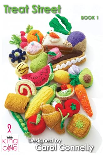 King Cole Treat Street – Book 1: Knitting Toy Pattern Book