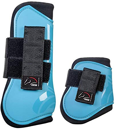 HKM Gamasche-8566 dunkelblau/schwarz One Size