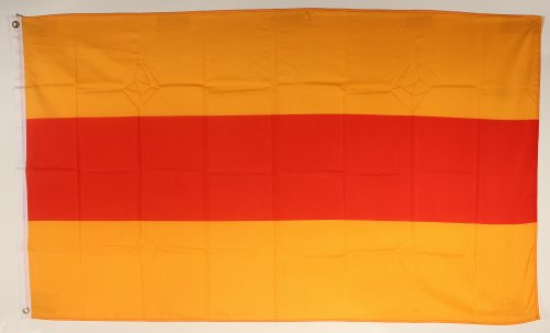 Buddel-Bini Flagge Fahne ca. 90x150 cm : Baden ohne Wappen
