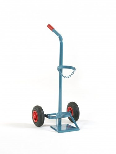 NIES Modellserie F1 Flaschenwagen für 10 l / Ø 140, Vollgummireifen oder Luftreifen:Luftreifen 210mm