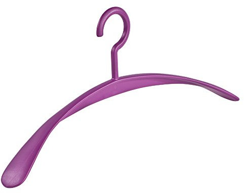 WING Kleiderbügel, 5 er Set, Farbe violett