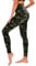 TNNZEET High Waist Leggings Damen Elastische Leggins Weiche Sporthose für Sport Gym,Armeegrün,S-M