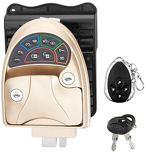 Dayu.p RV Keyless Entry Door Lock - 100% Metal RV Door Lock - Will Only Fit 2.75 x 3.75 Lock Hole - Easy to Install