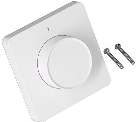 Smart Dimmer Switch, LED Dimming Control Panel Einstellbare Helligkeit WiFi Smart Dimmer Switch Knob 100~240V für Einfachen und Flexiblen Smart Home Betrieb, Erweiterung für Ihr Smart Home Regler