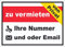 HB-Druck zu vermieten von Privat Schild mit Wunschtext A4