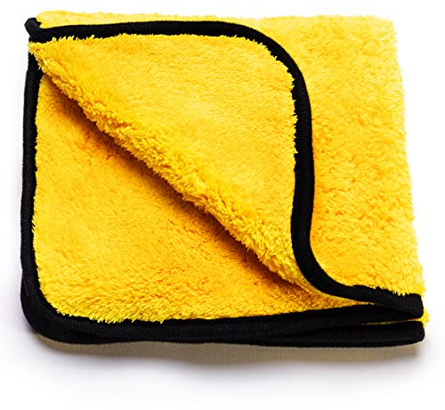 detailmate Mikrofaser Bundle - Wizard of Gloss Detail Hero Detailing Tuch 500GSM 40x40cm Pflegeratgeber - Set mit Mikrofasertuch inklusive Pflegehinweisen