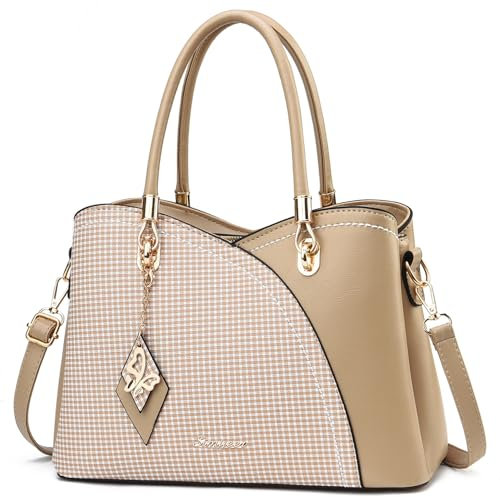 SiMYEER Geldbörsen und Handtaschen mit Tragegriff oben, Schultertasche, Kuriertasche für Damen