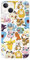 Pokemon Offizielle iPhone 14 Hülle, Pokemon Sticker Muster zum Schutz Ihres Handys. iPhone Hülle aus flexiblem Silikon, offiziell lizenziert von Pokémon
