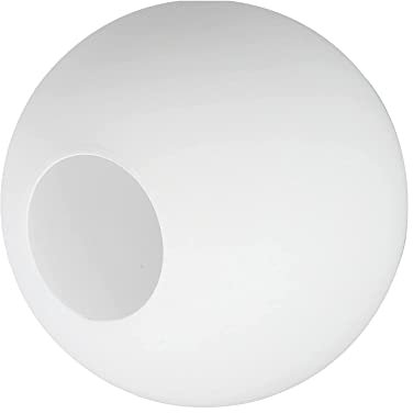 Sharplace Abat-Jour Globe Blanc Abat-Jour plafonnier pour décor Chambre Chevet, 10CM