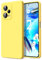 Byvuwiay Funda para Xiaomi Redmi Note 12 Pro 5G, Silicona Líquida Silicona Ultra Protectora Antichoque Case para Xiaomi Redmi Note 12 Pro 5G - Amarillo