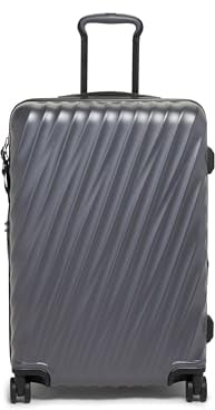 TUMI - 19 Grad Kurzreise, erweiterbarer Koffer mit 4 Rädern, Hartschalenkoffer, 66 x 44,5 x 25,4 cm, Grau mit Textur, Einheitsgröße