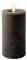 Lumineo LED Wachskerze Grau 15 x 7 cm, 6h-Timer