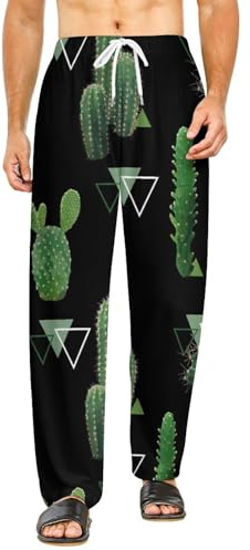 Pyjama-Hosen Für Frauen Kaktus Lounge Pants Schlafanzüge Pyjama-Hosen Für Männer