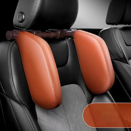 weihuni Auto Kopfstütze für Benz CLK 240 280 350 200K,Autositz Fit Nackenstützkissen Autositz Nackenkissen,D