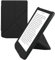 kwmobile Étui Compatible avec Pocketbook Verse/Pro/Color/Vivlio Light/Light HD Coque - Étui à Rabat magnétique Tablette eReader Similicuir - Noir