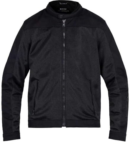 John Doe | Aero Mesh Jacke | perforierte Motorrad Textiljacke | schwarz | 3XL