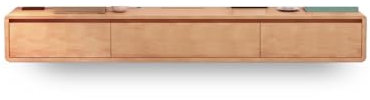CWCQGH An der Wand montierter TV-Schrank Hängender wandmontierter TV-Schrank Hängender TV-Schrank fürs Wohnzimmer Kleiner japanischer minimalistischer hängender TV-Schrank Sch,A 120cm