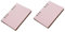 OFFSCH 2st A4-ring-notizblock Bindemittel-notizbuch Geschäftlicher Ordner Spiralnotizbücher Spiralblock Brieftaschenetui Bürogeschenk Abdeckung Des Planers Brieftaschen-notizbuch Rosa Pu