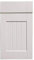 Ivory Shaker Style Kitchen Cupboard Doors with Tongue and Groove Panel 450mm x 596mm