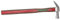 Lightweight Farrier Hammer with Magnetic Nail Holder, Steel & Wooden Handle for Versatile Hoof Care