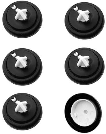 Lot de 6 rondelles de valve flottante d'admission de toilettes, rondelles de diaphragme, rondelles de robinet à boisseau sphérique en caoutchouc pour réservoir flotteur pour améliorer les performances