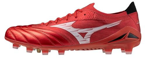 Mizuno Morelia Neo IV Beta Elite FG P1GA254260, Men Football Boots, Red, 46 EU