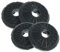 vhbw 4x filtro a carboni attivi compatibile con Silverline 3444, 3450, 3420, 3440, 4140, 3290, 3300, 3129, 3265, 2242, 3457, 3472 cappe aspiranti