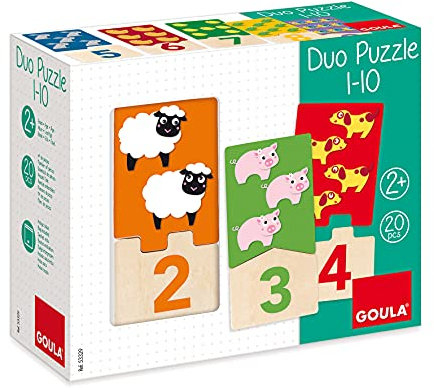 Jumbo Spiele Goula D53329 - Holzpuzzle - Duo
