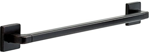 Delta Faucet 41924-RB Angular Modern 24-Inch Grab Bar with Concealed Mounting, Venetian Bronze