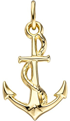 Jobo Damen-Anhänger Anker aus 8 Karat 333 Gold