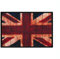 Mono Quick Écusson thermocollant Motif Drapeau Anglais Vintage 8,0 cm x 5,5 cm
