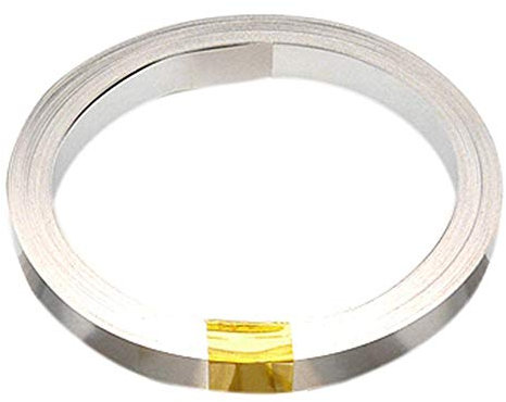 Carkio 10m Pure Nickel Strip,99.96% Nickel 0.15x6mm Compatible with 18650 Power Battery Connection Welding Low Internal Resistance Spot Welding Equipment