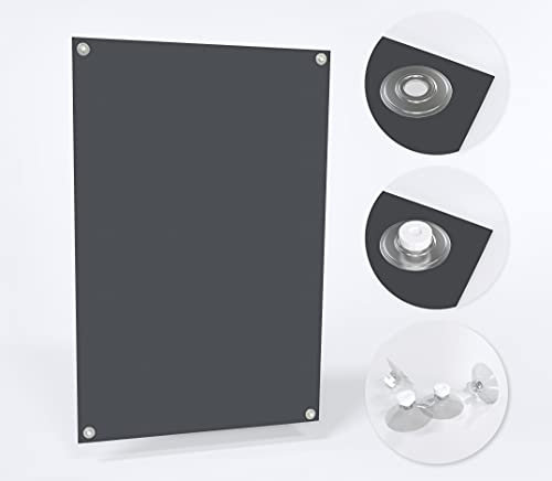 ALOHA Dachfenster Rollo Verdunkelungsrollo Dachfensterrollo für VELUX Dachfenster Thermorollo ohne Bohren mit Saugnäpfen (Graphit / M08 / 60cm x 115cm)