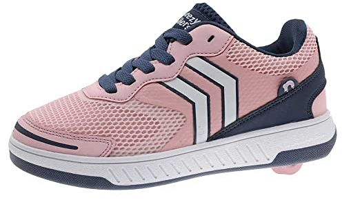Breezy Rollers 2191771, Schuhe mit Rollen, 2-in-1 Kinderschuhe, Rollschuhe, Skateboardschuhe, Sneakers (Numeric_39)