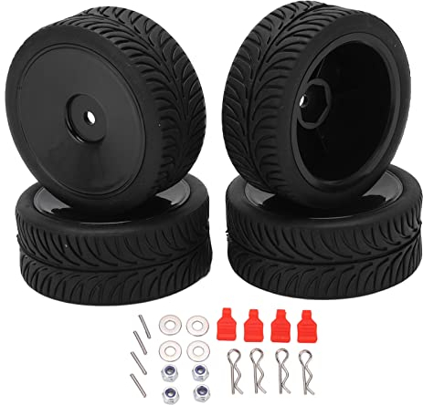Ruote 1/14, Pneumatici per auto RC resistenti all'usura Ruote Pneumatico in gomma per 144001 Veicolo RC 1/14 OFF Road