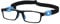 Perfeclan technisch Basketballbrille, Verstellbarer Gummiband Anti-Fog-Sportbrille Schutzbrille Schutzbrille für Radfahren Tennis, Blau