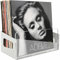 Arriart Vinyl Records Holder Storage - Wall Mount Record Display Holder, Acrylic Vinyl Record Album Shelf, Vinyl Record Wall Storage - Fits 40 Albums, White