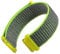 WOCCI 20mm Sportivo Cinturino in Nylon, Cinturini per Orologi a Sgancio Rapido per Uomo e Donna (Giallo Brillante/Grigio)