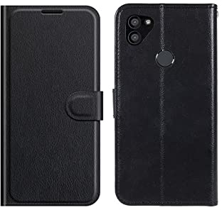 Generic Fixgut Handyhülle kompatibel mit Gigaset GS5, Klapphülle, Schutzhülle, hochwertige Lederhülle mit Kartenfächern und Standfunktion - Gigaset GS5