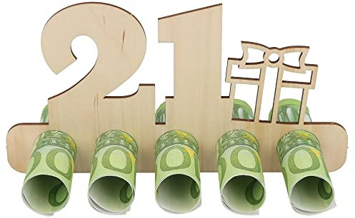 Spruchreif | Witziges Geldgeschenk | Gutscheinverpackung | Geschenk 21. Geburtstag