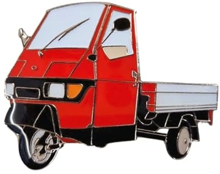 Pin für Piaggio Ape, pin für vespa ape, piaggio ape, Vespa Ape, Ape ape, Anstecker, anstecker, Anstecknadel, Motorrad, Motorradpin, Motorradanstecker, Motorradanstecknadel