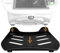 Raweao Planche Roulettes pour Thermomix TM6 Accessoire, Planche de Thermomix à Roulettes, Accessoires de Robot de Cuisine, Peinture Métallique de Qualité Supérieure (Noir)