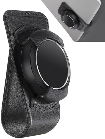 COCASES Sonnenblenden Halterung kompatibel mit Ooono Co-Driver No1, Sonnenblenden Clip aus Leder für Ooono (Schwarz)