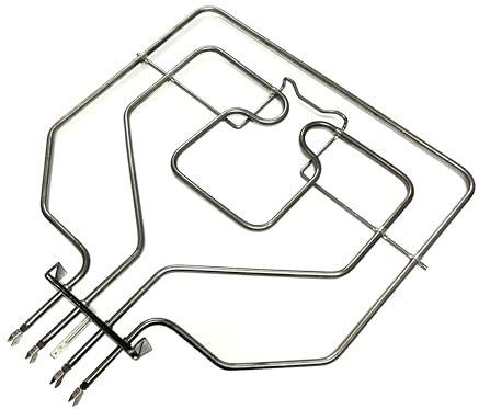 Speem Résistance de four électrique en acier inoxydable 1200 W + 1100 W 230 V