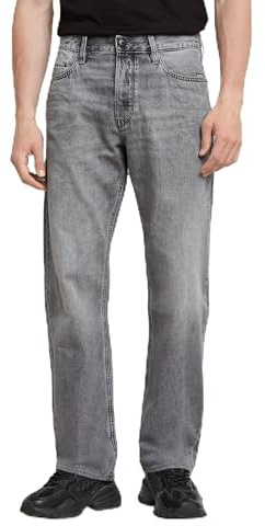 G-Star Men's Dakota Regular Straight Jeans, Grey (faded grey neblina D23691-D537-G324), 35W / 36L