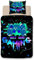 Wajade Poignée Bleue Housse de Couette Jeux pour garçons Ensemble de literie Jeux Housse de Couette pour Les garçons Adolescents Chambre à Coucher literie Contrôleur de Jeu Trois pièces 135cm - 200cm