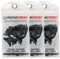 Three Rotatech Semi Chisel Chain saws .325 1.6 mm 62 Guide Rail Links 37 cm semi-Chisel Compatible with Stihl